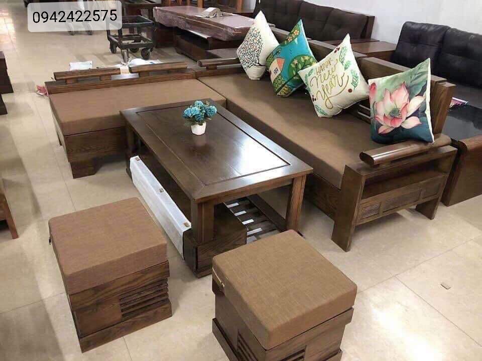 Sofa Gỗ Phòng Khách Cao Cấp SFTT11